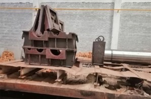 特大型打砂設備，對所有特大型金屬件表面打砂清除表面雜質